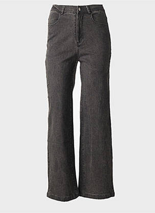 Blugi cu croială dreaptă gri EMILIE.K femeie