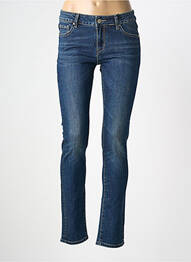 Blugi skinny țesătură brută mărime normală albastru F.A.M. femme