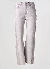 Blugi cu croială dreaptă mărime normală mărime normală roz NVY DENIM femme