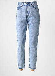 Blugi croială mom țesătură brută mărime normală albastru DR DENIM femme