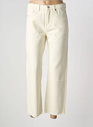 Pantalon drept bej ANDY & LUCY femeie