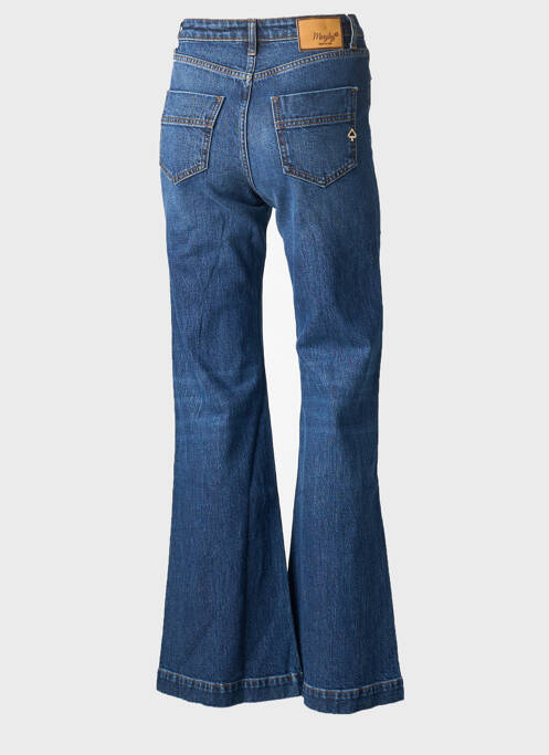 Blugi cu croială evazată albastru MARYLEY femeie