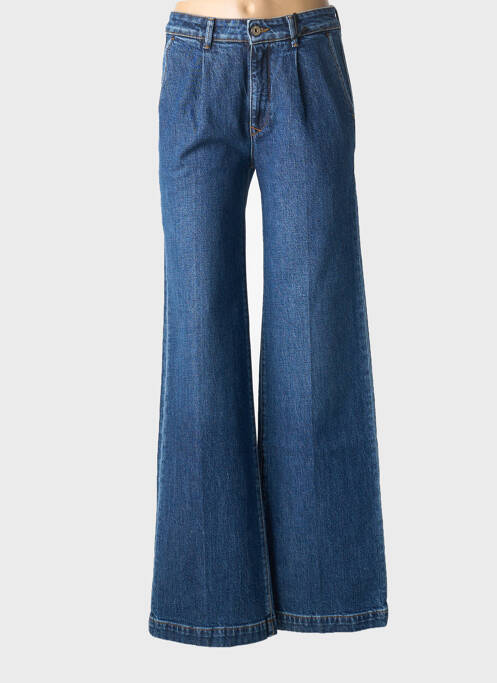 Blugi bootcut albastru MARYLEY femeie