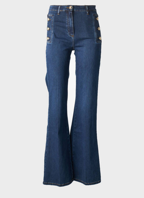Blugi cu croială evazată albastru MARYLEY femeie