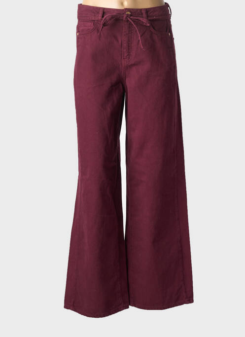 Blugi cu croială evazată violet NUMPH femeie