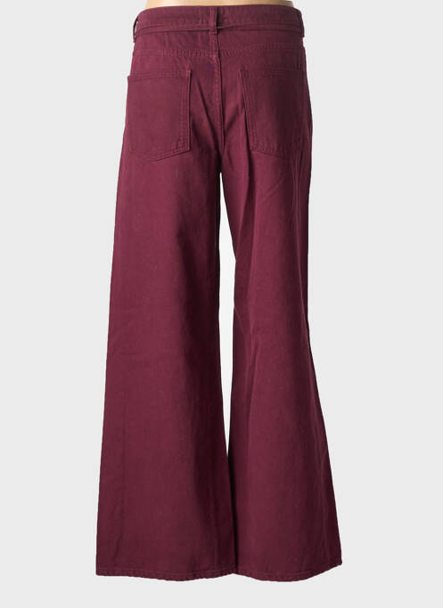 Blugi cu croială evazată violet NUMPH femeie