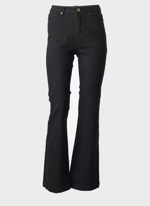Pantalon evazat negru LA PETITE ETOILE femeie