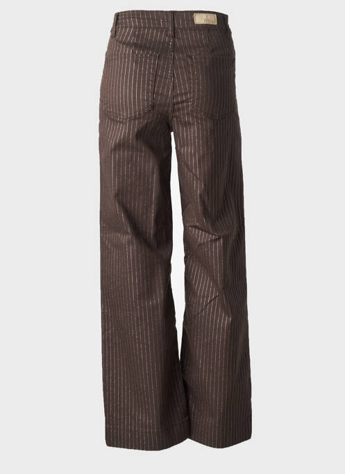 Pantalon drept maro NUMPH femeie