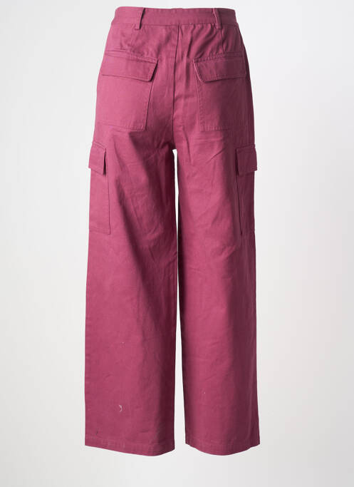 Pantalon cargo violet LA PETITE ETOILE femeie