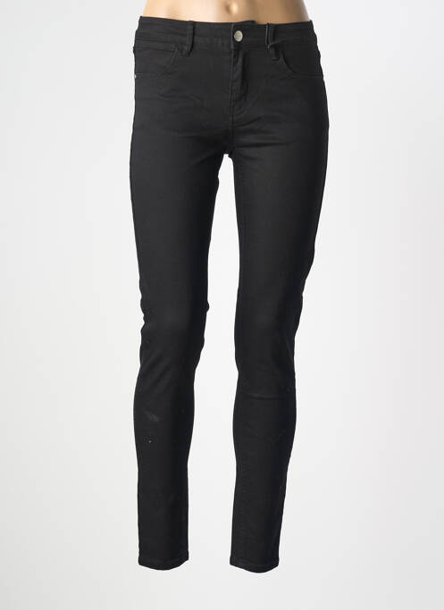 Pantalon slim negru F.A.M. femeie