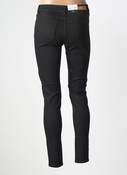 Pantalon slim negru F.A.M. femeie