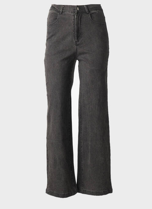 Blugi cu croială dreaptă gri EMILIE.K femeie