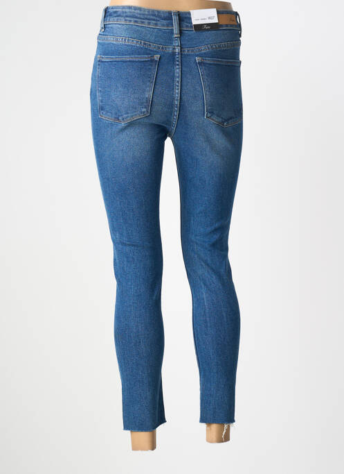 Blugi skinny albastru F.A.M. femeie