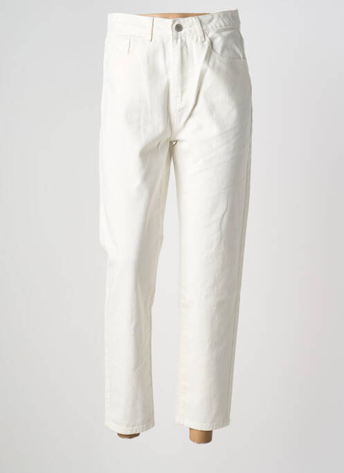 Blugi croială Mom bej ANDY & LUCY femeie