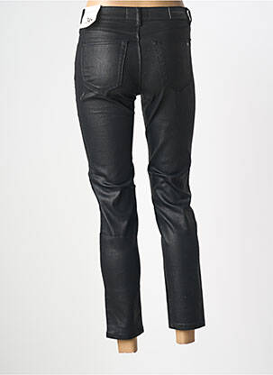 Pantalon 7/8 elasticitate mărime normală negru LA PETITE ETOILE femeie