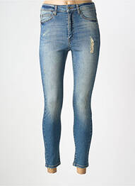 Blugi skinny țesătură brută mărime normală albastru DR DENIM femme