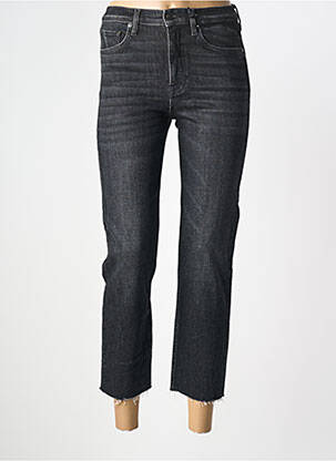 Blugi cu croială slim țesătură brută mărime normală negru NVY DENIM femeie