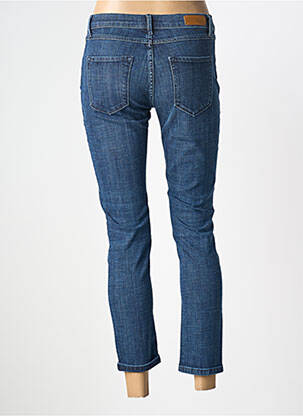 Blugi cu croială slim țesătură brută mărime normală albastru NVY DENIM femeie