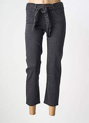 Blugi cu croială slim țesătură brută mărime normală negru NVY DENIM femeie
