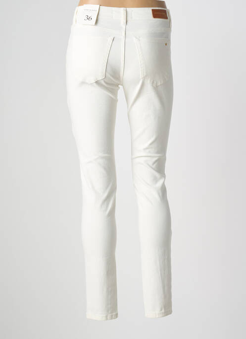 Pantalon slim alb LA PETITE ETOILE femeie