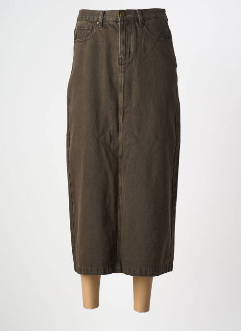 Fustă lungă maro ARTLOVE femeie