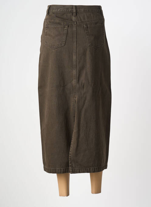 Fustă lungă maro ARTLOVE femeie