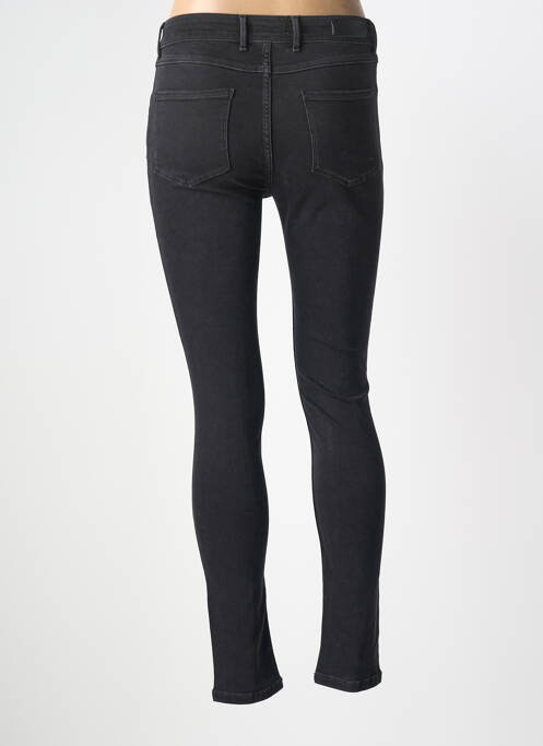 Pantalon slim negru NVY DENIM femeie