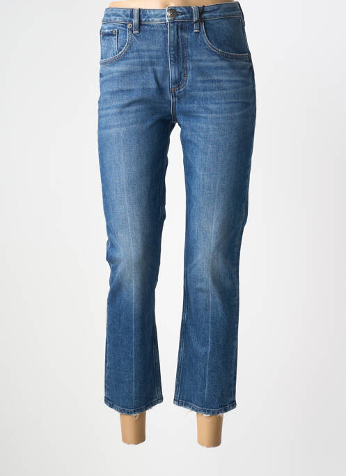 Blugi cu croială dreaptă albastru NVY DENIM femeie