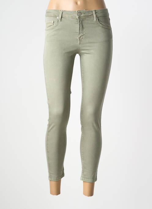 Pantalon 7/8 verde NVY DENIM femeie