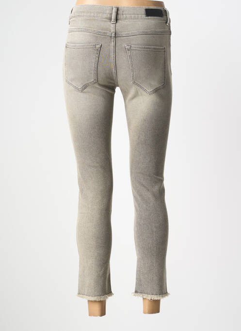 Blugi cu croială slim gri NVY DENIM femeie