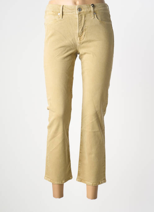 Blugi cu croială slim verde NVY DENIM femeie