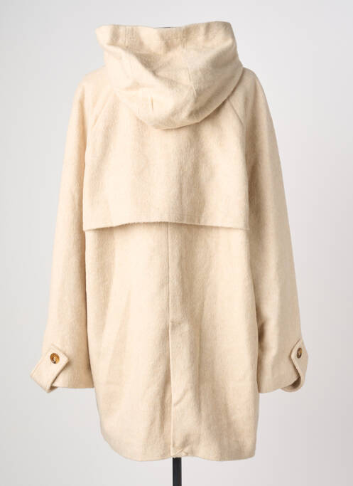 Palton lung bej LA PETITE ETOILE femeie