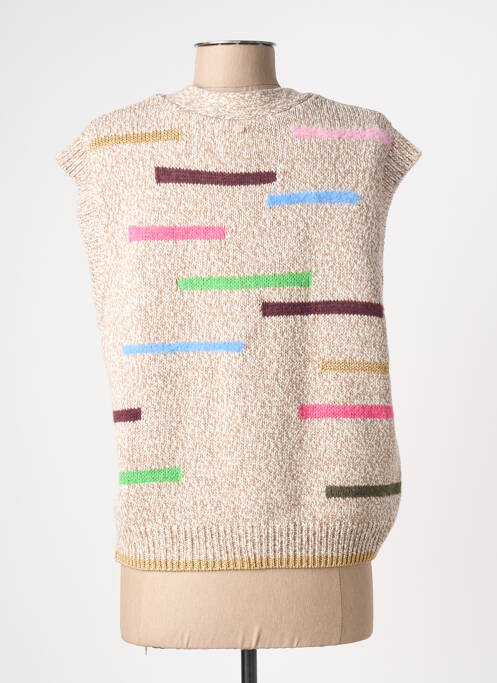 Vestă fără mâneci bej NUMPH femeie