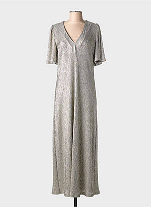 Rochie lungă argintiu NUMPH femeie