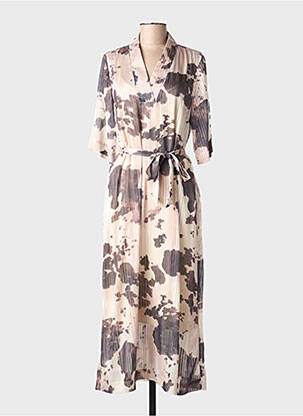 Rochie lungă bej NUMPH femeie