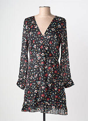 Rochie scurtă mâneci lungi mâneci lungi negru LA PETITE ETOILE femeie