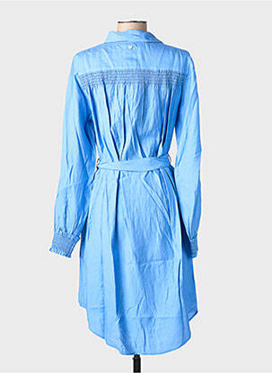 Rochie midi mâneci lungi mâneci lungi albastru NUMPH femeie