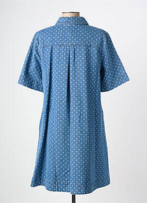 Rochie midi mâneci scurte mâneci scurte albastru NUMPH femeie