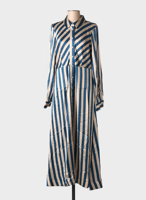 Rochie lungă albastru NUMPH femeie