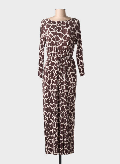 Rochie lungă maro NUMPH femeie