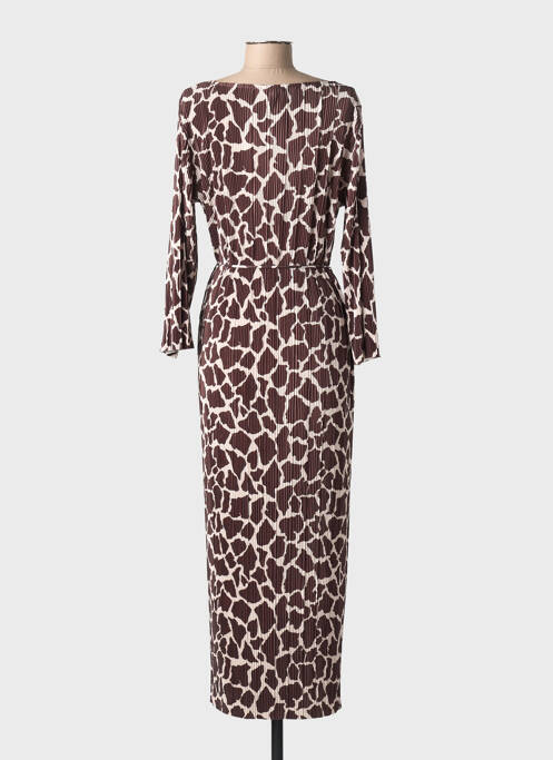 Rochie lungă maro NUMPH femeie