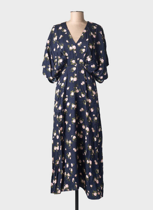 Rochie lungă albastru NUMPH femeie