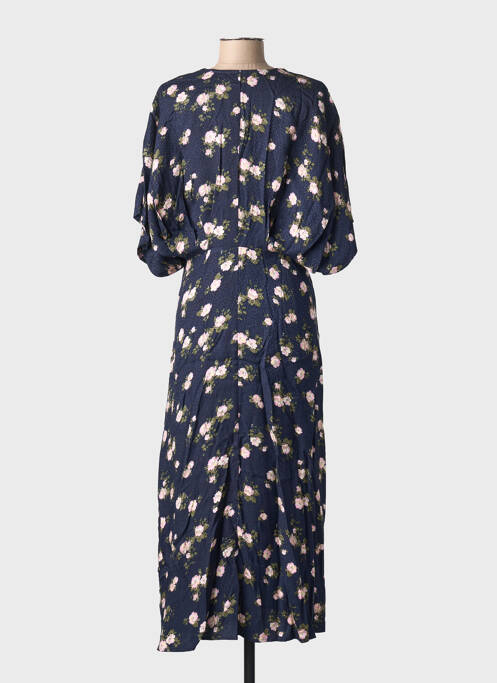 Rochie lungă albastru NUMPH femeie