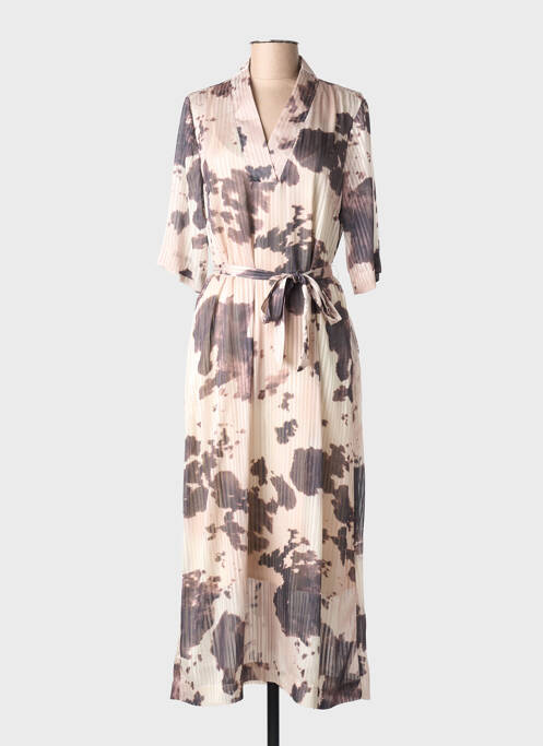 Rochie lungă bej NUMPH femeie