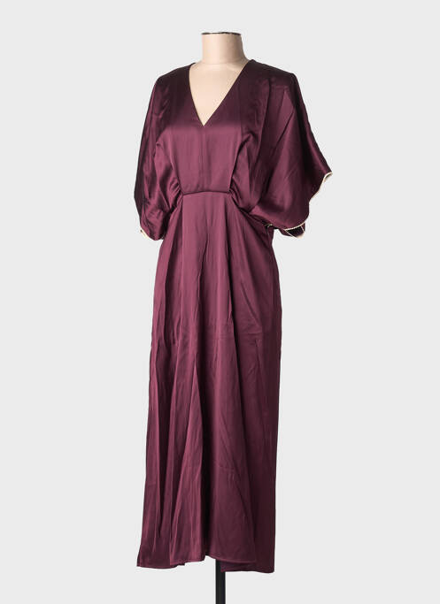 Rochie lungă violet NUMPH femeie