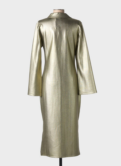 Rochie lungă auriu NUMPH femeie