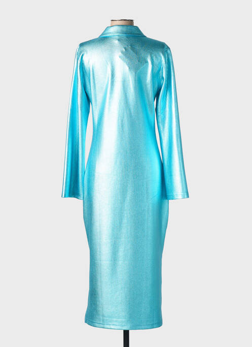 Rochie lungă albastru NUMPH femeie