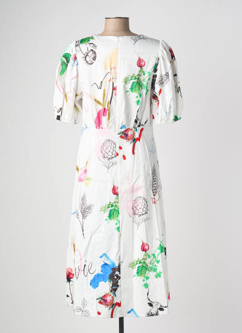 Rochie midi alb NUMPH femeie