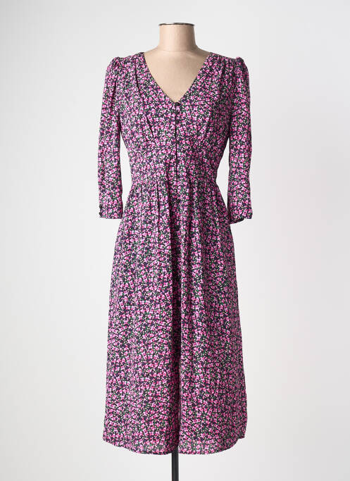 Rochie midi roz LA PETITE ETOILE femeie