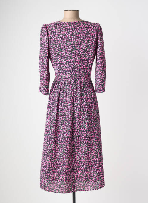 Rochie midi roz LA PETITE ETOILE femeie